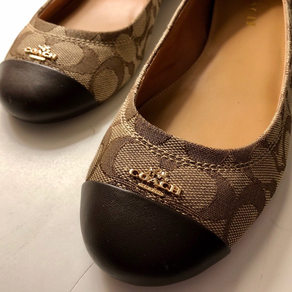 Coach Slip on Flat Sandals Brand New